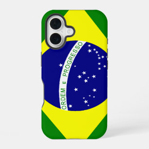 Bandeira do Brasil / Brazil Flag iPhone 16 Hülle