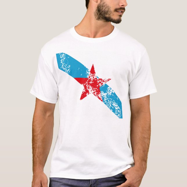 Bandeira Galega Estrelada T-Shirt (Vorderseite)