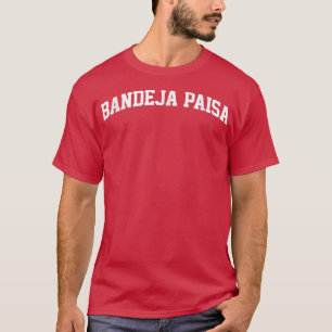 Bandeja Paisa Vintage Sports College Gym Arch Funn T-Shirt