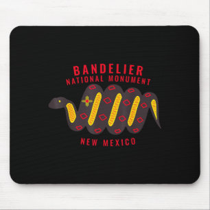 Bandelier National Monument New Mexico Nm Schlange Mousepad