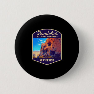 Bandelier National Monument New Mexico Wandern Button