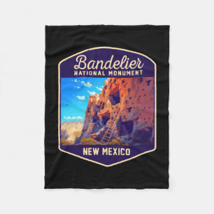 Bandelier National Monument New Mexico Wandern Fleecedecke