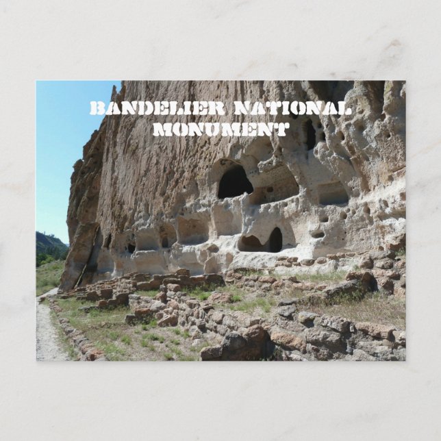 Bandelier National Monument Postcard Postkarte (Vorderseite)