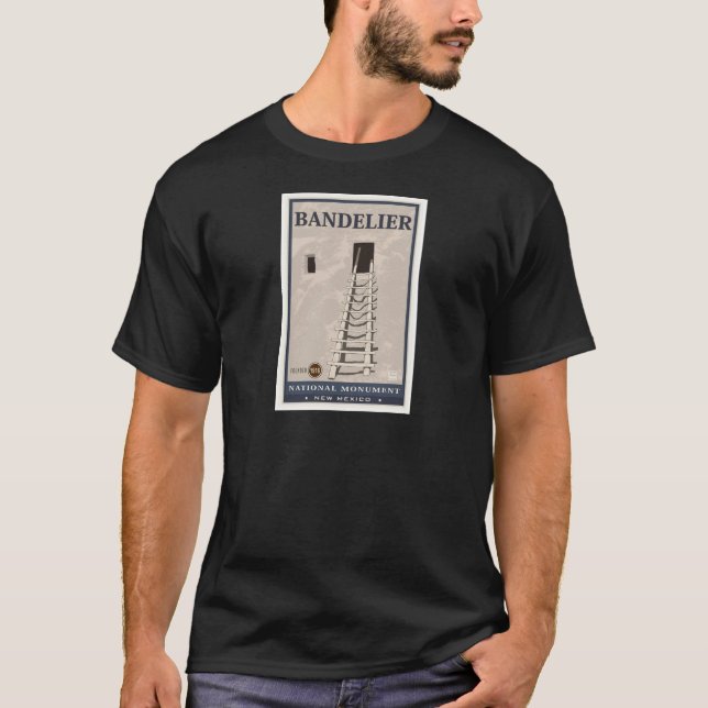 Bandelier nationales Monument 1 T-Shirt (Vorderseite)