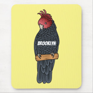 Bandenvogel-Cartoon Mousepad