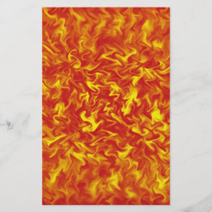 Bänder des Feuer-Briefpapiers Briefpapier