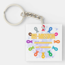 Bänder für Krebserkrankungen Schlüsselanhänger