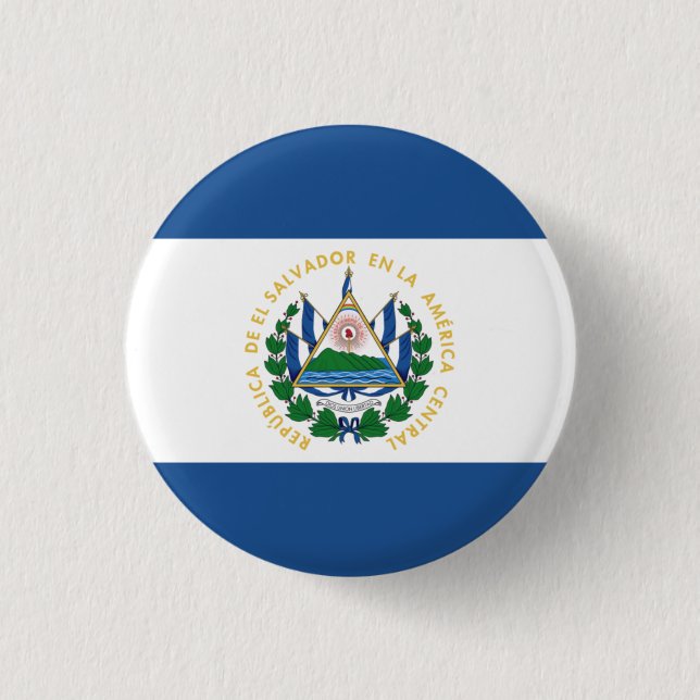 Bandera de El Salvador Button (Vorderseite)