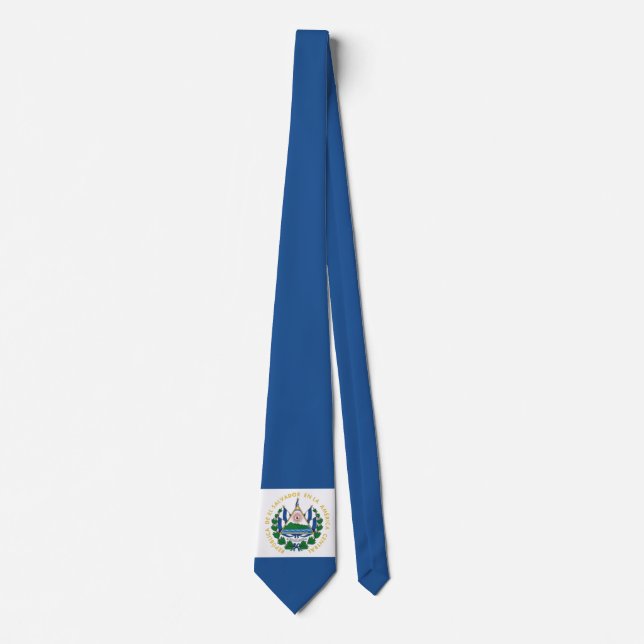 Bandera de El Salvador Krawatte (Vorderseite)