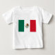 Bandera de México - Flagge Mexikos - Mexikanische  Baby T-shirt (Vorderseite)