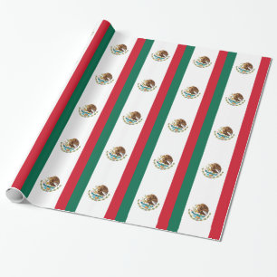 Bandera de México - Flagge Mexikos - Mexikanische  Geschenkpapier