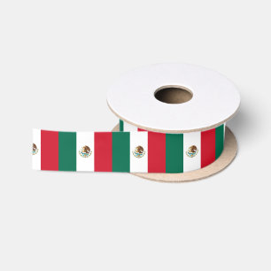 Bandera de México - Flagge Mexikos - mexikanische Satinband