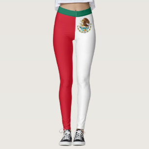 Bandera de México - Flagge von Mexiko - Leggings