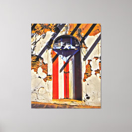 Bandera del orgullo de Puerto Rico Leinwanddruck