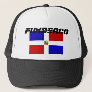 bandera-dominicana-republica, fukasaco truckerkappe