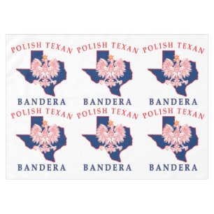 Bandera Polish Texan Tischdecke