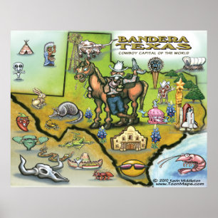 Bandera Texas Poster