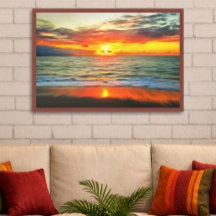 Banderas Bay Sunset 1738 Art Print