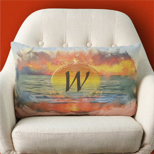 Banderas Bay Sunset 1738 Lendenkissen