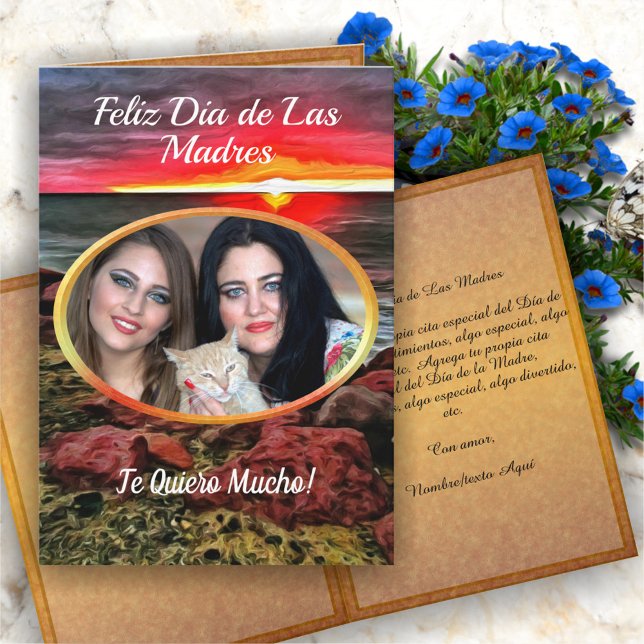 Banderas Feliz Día de la Madres Atardecer 914 Karte (Von Creator hochgeladen)