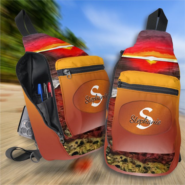 Banderas Rocky Sunset 914 Crossbody Bag (Von Creator hochgeladen)