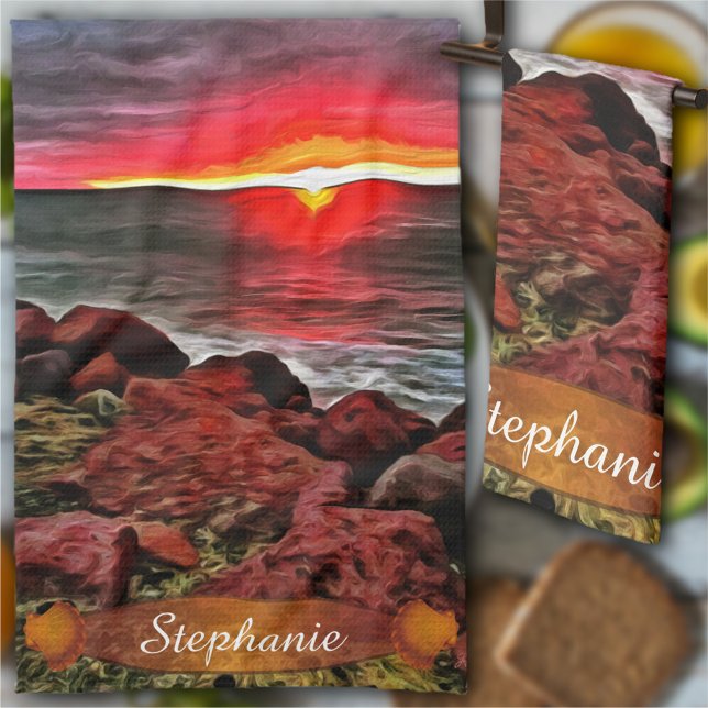 Banderas Rocky Sunset 914 Geschirrtuch (Von Creator hochgeladen)