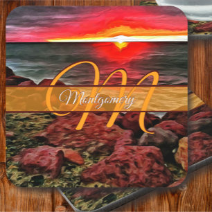 Banderas Rocky Sunset 914 Getränkeuntersetzer