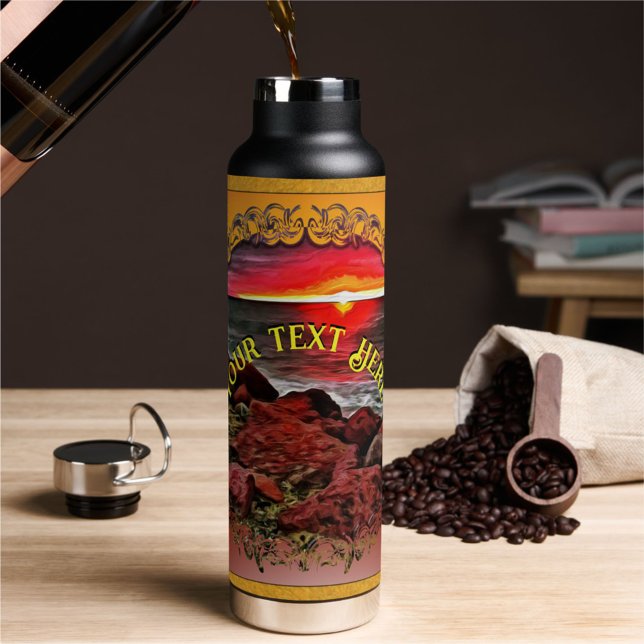 Banderas Rocky Sunset 914 Trinkflasche (Von Creator hochgeladen)