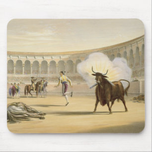 Banderillas de Fuego, 1865 (Farbelitho) Mousepad