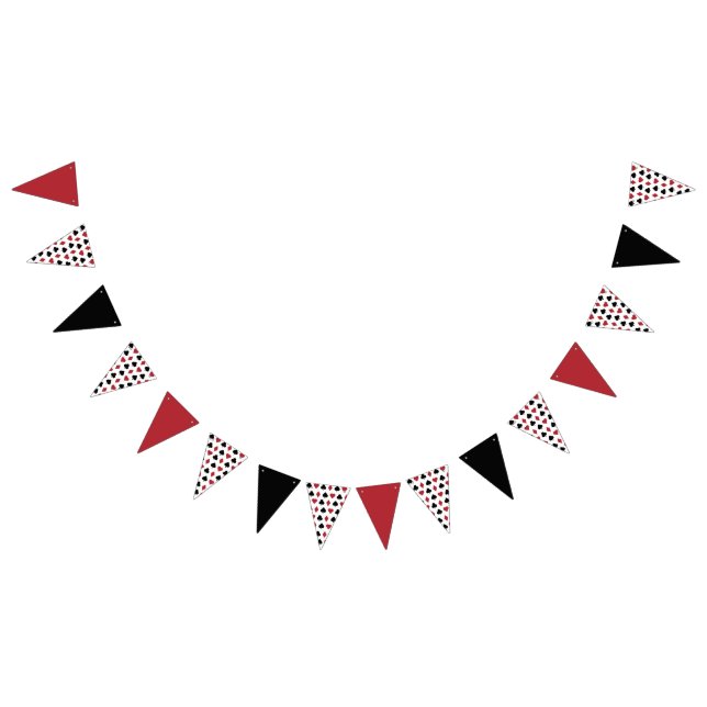 Banderines naipes wimpelkette (Alle)