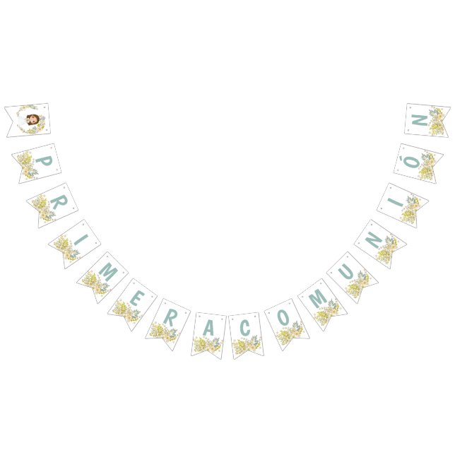 banderines Primera Comunión GEORGIA Wimpelkette (Alle)