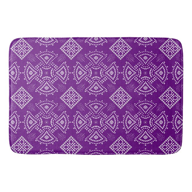 Bandhni Badematte (Vorderseite)