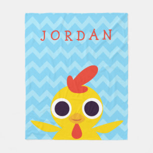 Bandit das Küken Fleecedecke