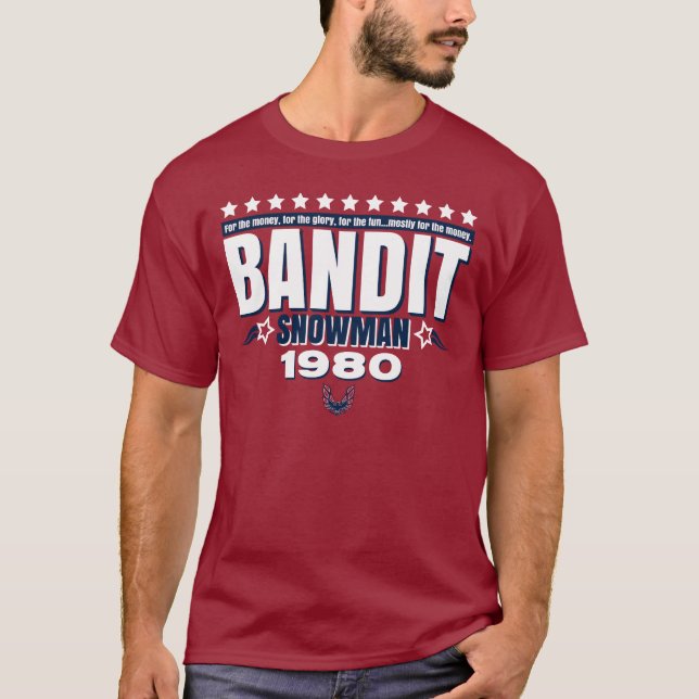Bandit für den Präsidenten T-Shirt (Vorderseite)