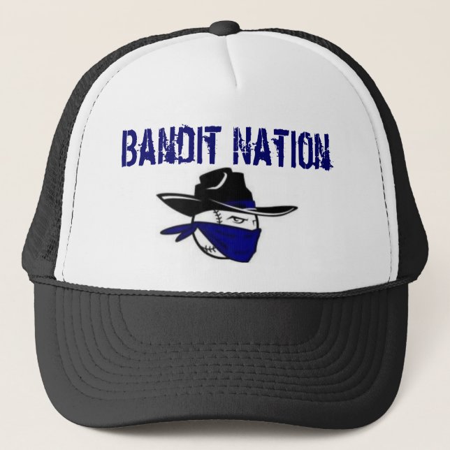 Bandit-Nations-Hut Truckerkappe (Vorderseite)