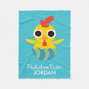 Bandit Peekaboo-Scheunen-Ostern   das Küken Fleecedecke