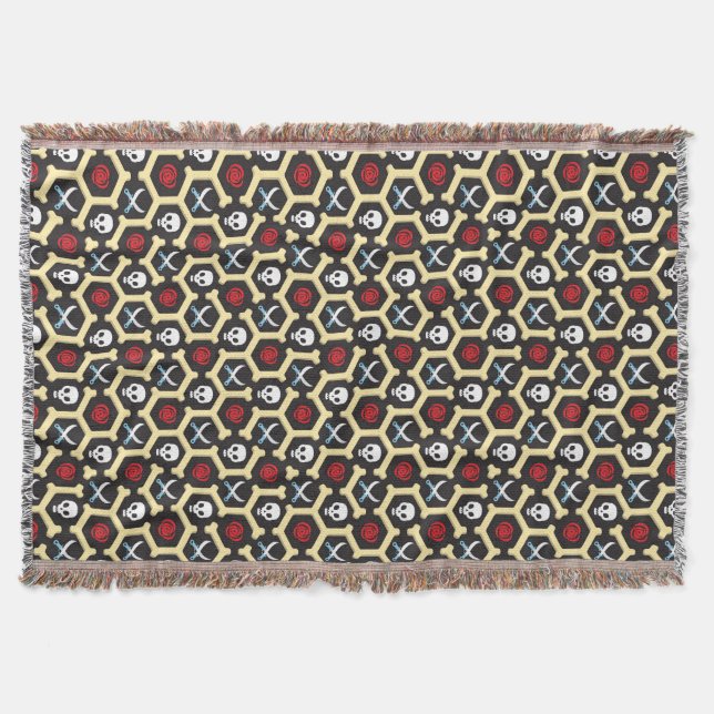 Bandit-Thema-Muster Decke (Vorderseite)