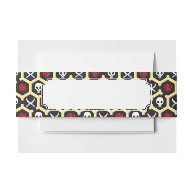 Bandit-Thema-Muster Einladungsbanderole (Vorderseite Beispiel)