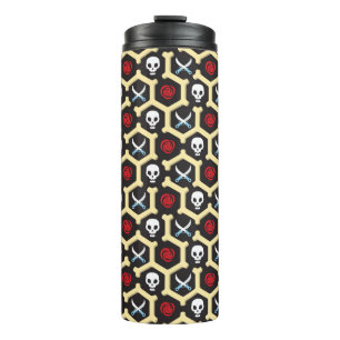 Bandit-Thema-Muster Thermosbecher