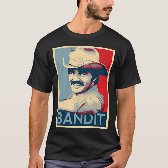 Bandit Vintage Distressed T-Shirt (Vorderseite)