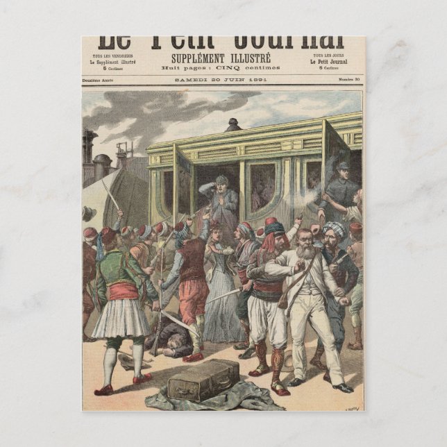 Banditen im Orient Postkarte (Vorderseite)