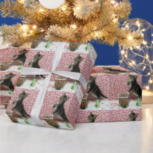 Bandit's Gingerbread House ( Katze / Kitten) Geschenkpapier