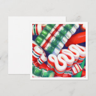 BANDKARAMELLE 5,25 Flache quadratische Karte