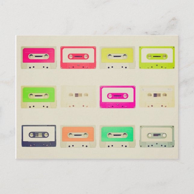 Bandkassette Postkarte (Vorderseite)