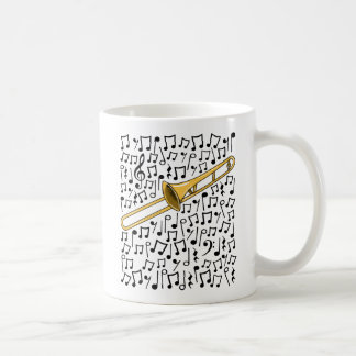 Bandmusiker mit Musikstiften Kaffeetasse