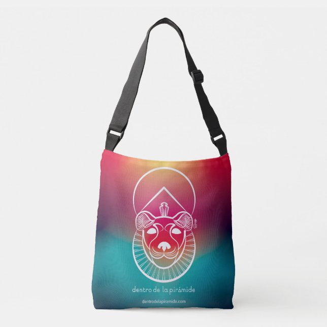 Bandolera de Dentro de la pirámide Tragetaschen Mit Langen Trägern (Vorderseite)