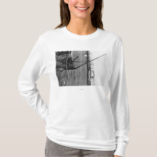 Bandon, Oregon-Hafen-Ansicht und T-Shirt