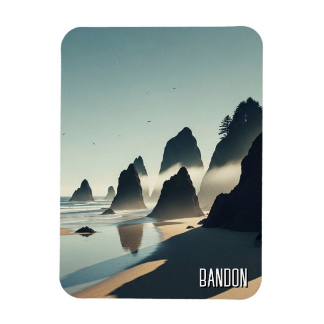 Bandon Oregon Küste Reise Magnet (Vertikal)