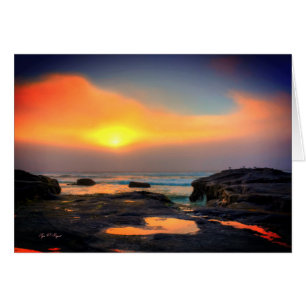 Bandon Oregon Ocean Sunset