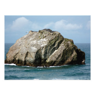 Bandon Oregon's berühmtes Face Rock Foto Print